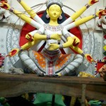 Durga in Mithila